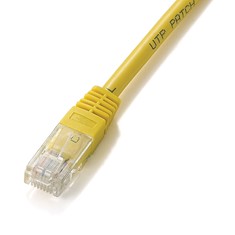 Cable red equip latiguillo rj45 u -  utp cat6 0.5m amarillo