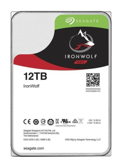 Nas hdd ironwolf 3.5 pulgadas 12 tb seríal ata iii