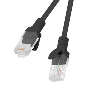 Latiguillo lanberg cat.5e utp 1m negro