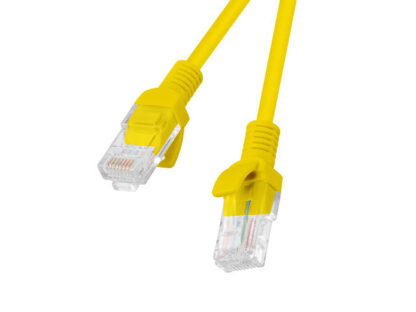 Latiguillo lanberg cat.6 utp 0.5m amarillo