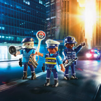 Playmobil ciudad set figuras policias