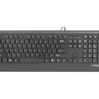 Teclado natec barracuda slim layout español