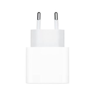 Cargador original apple 20w usb tipo c carga rapida - blanco - no incluye cable