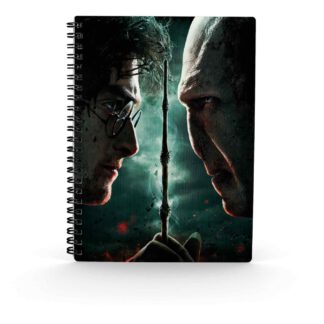 Libreta efecto 3d sd toys harry potter harry vs voldemort