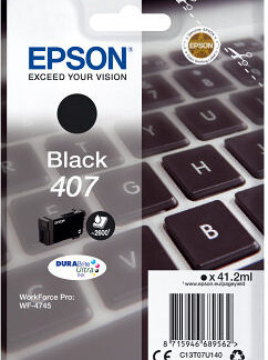 Cartucho tinta epson 407 negro