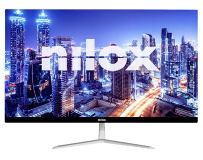 Monitor nilox nxm24fhd01 23.8 pulgadas led fhd hdmi vga negro plata