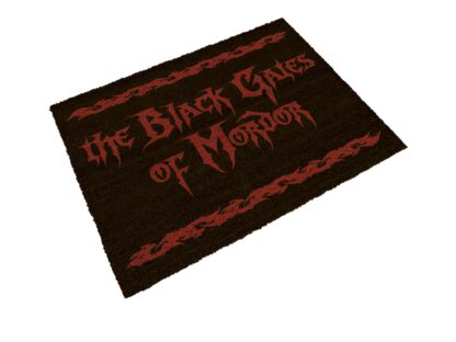 Felpudo 60x40 the black gates of mordor el señor de los anillos