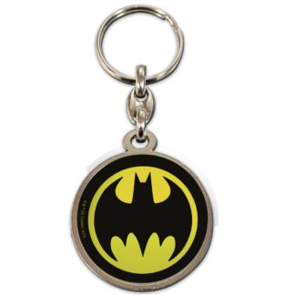 Llavero redondo metal sd toys logo batman universo dc