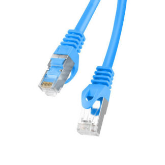 Latiguillo rj45 lanberg cat.6 ftp 1m fluke passed azul