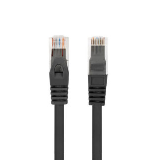 Latiguillo rj45 lanberg cat.6 f - utp 0.5m negro