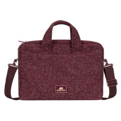 Maletin rivacase 7921 burgundy anvik para portatil 14 pulgadas rojo