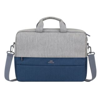 Maletin rivacase 7532 prater para portatil 15.6 pulgadas gris - azul