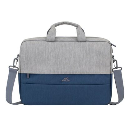 Maletin rivacase 7532 prater para portatil 15.6 pulgadas gris - azul