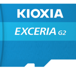 Micro sd kioxia 128gb exceria g2 w - adaptor