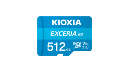 Tarjeta micro sd kioxia 512gb exceria g2 w - adaptor