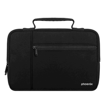 Maletin funda phoenix de neopreno para tablet o portátil 11 pulgadas negra