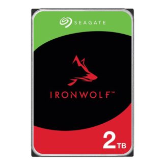 Disco duro interno hdd seagate ironwolf nas st2000vn003 2tb 3.5 pulgadas 5400rpm -  256mb -  sata 6gb - s
