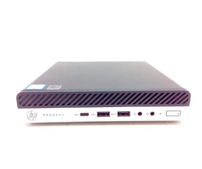 Ordenador reacondicionado mini hp 600 g4 - i5 - 8th - 8gb - 256gb m.2 - win10 pro - sin cable trebol