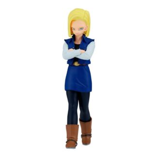 Figura banpresto dragon ball z solid edge works android 18 17cm