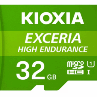 Tarjeta micro sd kioxia 32gb exceria high endurance uhs - i c10 r98 con adaptador
