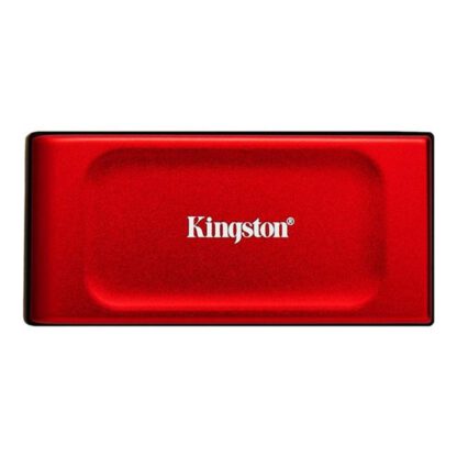 Disco duro externo solido ssd kingston xs1000 portable 1tb usb tipo c rojo