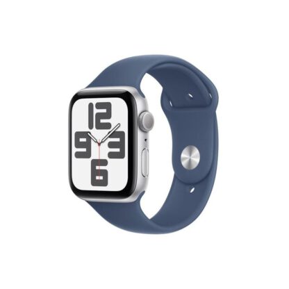 Apple Watch SE GPS 44 mm – Silver + Blue Band