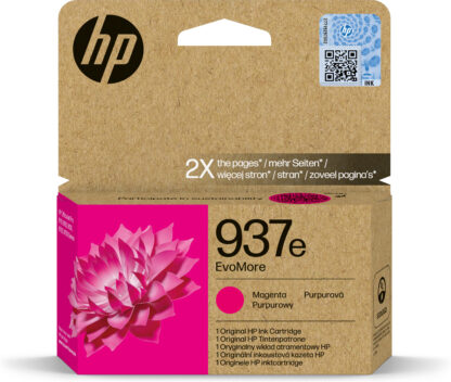 Cartucho tinta hp 937e magenta officejet pro 9110b - 9120