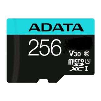 Tarjeta micro sd adata 256gb cl10 + adaptador sd