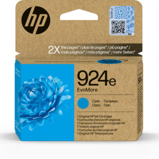 Cartucho tinta hp 924e cian officejet pro 8120 - 8130