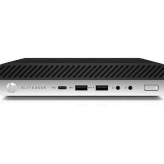 Ordenador reacondicionado mini hp elitedesk 800 g4 - i5 - 8th - 16gb - 512 gb ssd - win 10 pro - sin cable trebol - sin vga