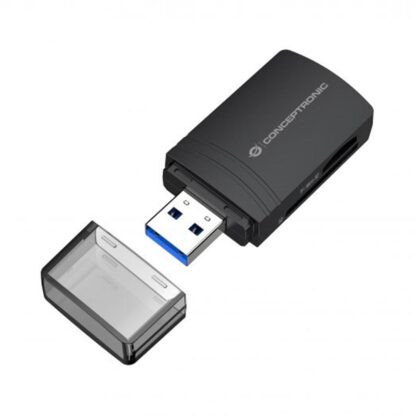 Lector de tarjetas usb 3.0 conceptronic bian06b sd -  sdhc -  sdxc -  microsd -  tflash