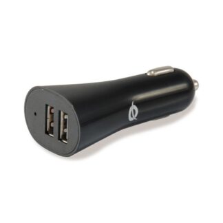 Cargador de coche conceptronic cusbcar4a 2x usb tipo a