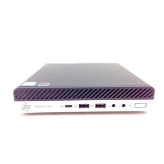 Ordenador reacondicionado mini hp 600 g4 - i7 - 8th - 16gb - 512gb m.2 - win10 pro - sin cable trebol - sin vga