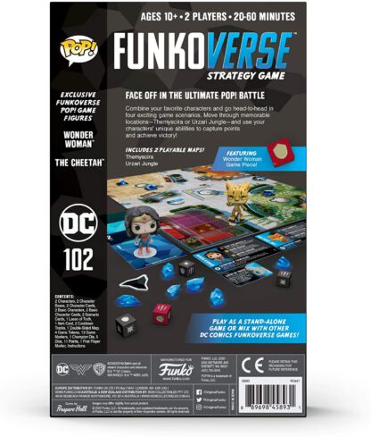 Funkoverse dc Wonder Woman & Cheetah Ingles (Edición 102) - Imagen 2