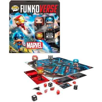 Juego de mesa Funkoverse Marvel! Capitán América (Edición 100)