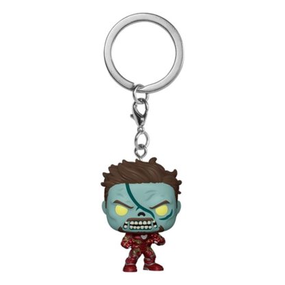 Llavero Marvel What if Iron Man Zombie