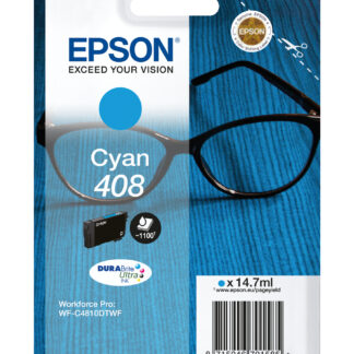 Cartucho tinta epson 408 cian durabrite ultra ink