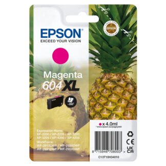 Cartucho epson 604xl magenta c13t10h34010 xp2200 wf - 2910 piña