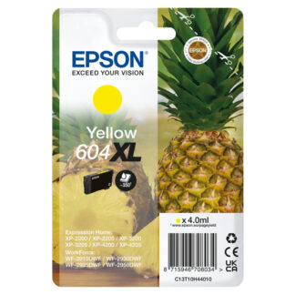 Cartucho epson 604xl amarillo c13t10h44010 xp2200 wf - 2910 piña