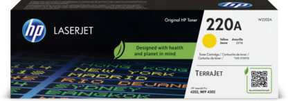 Toner hp 220a w2202a amarillo