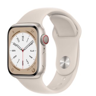 Reloj reacondicionado apple watch series 8 gps 41mm starlight 4np63b - a