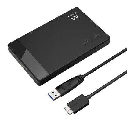 Carcasa disco duro ewent ew7049 2.5 pulgadas usb tipo b negra