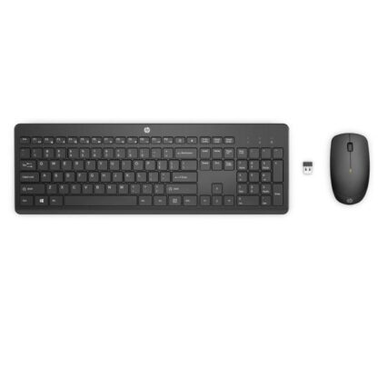 Kit teclado + raton inalambrico hp 230 negro