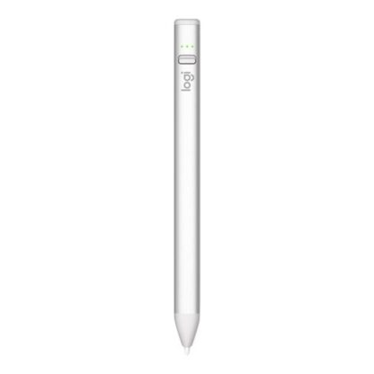 Lapiz digital logitech crayon silver usb - c para ipad - con tecnología apple pencil