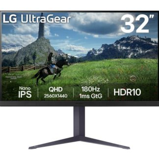 Lg 32gs85q 31.5 pulgadas 1ms 2560 x 1440 hdmi displayport reg. altura