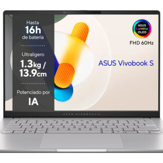 Asus vivobook oled m5406na - qd082w  amd ryzen 5 7535hs 14 pulgadas 16gb ssd512gb w11