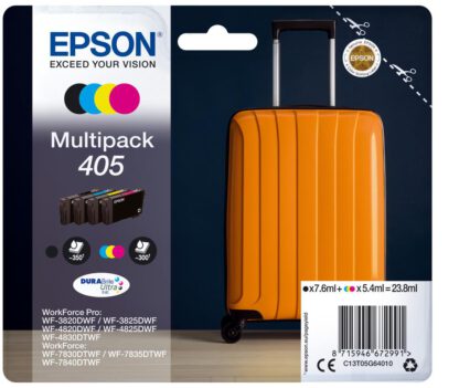 Multipack epson 4 - colours 405 durabrite ultra ink