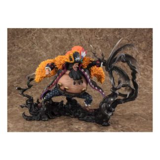 Figura tamashii nations marshall d. teach - kurouzu -  extra battle 24 cm one piece figuarts zero
