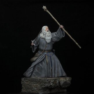 Figura el señor de los anillos gandalf en moria 18 cm