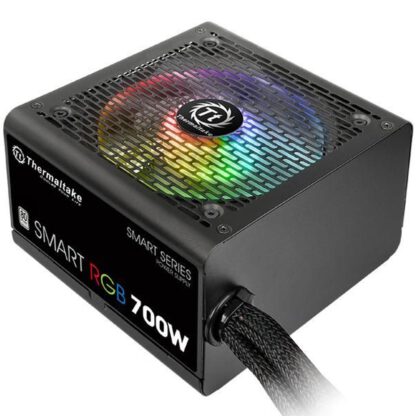 Fuente de alimentacion thermaltake smart rgb atx 700w negro